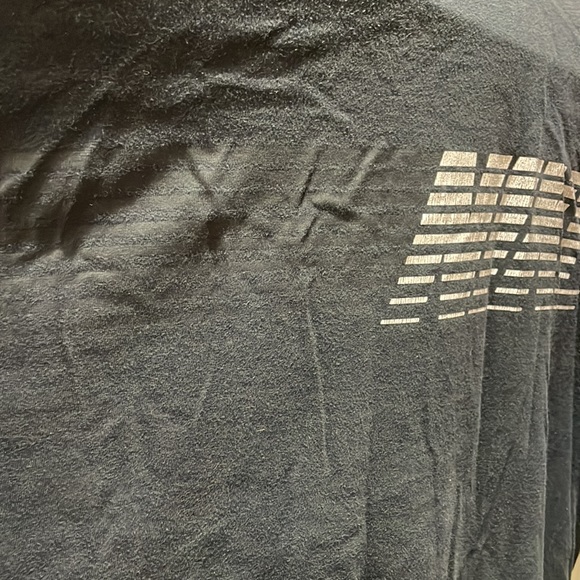 Black Nike logo fade t-shirt - Picture 2 of 3